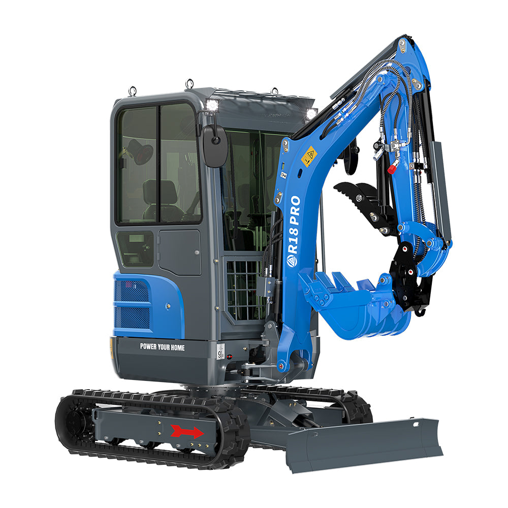 RIPPA R18 PRO z kabiną silnikiem Kubota